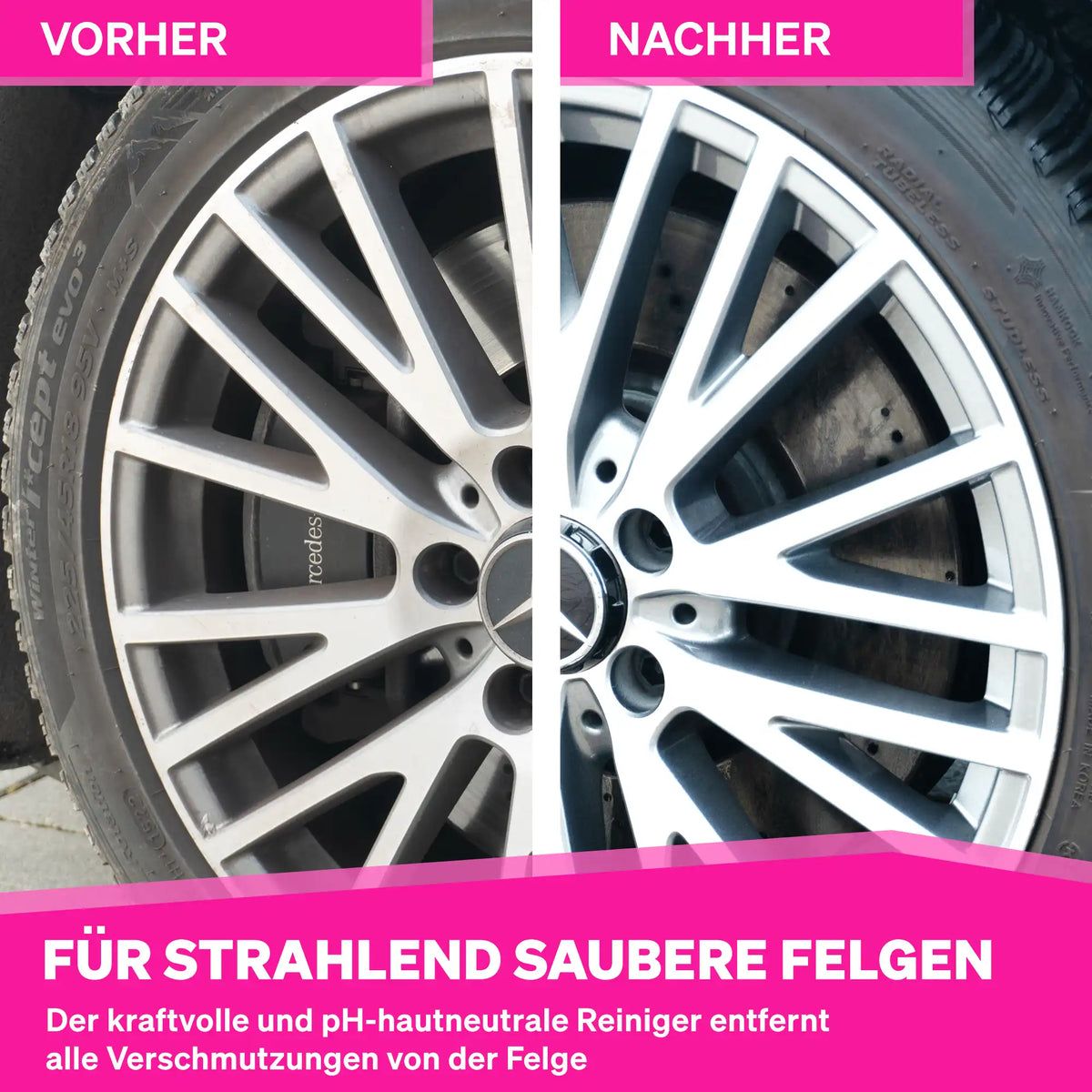Pinky Flash Felgenreiniger