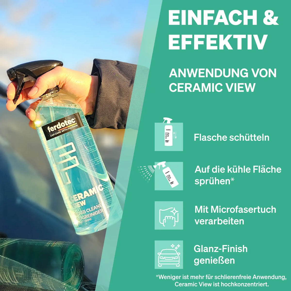 Ceramic View Glasreiniger